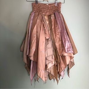 Flesh Colored Tan Fairy Skirt OS
